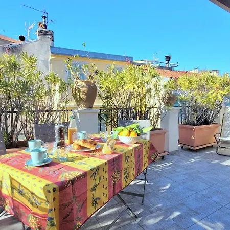 דירה Ze Perfect Place - De Charme Nicois - 2 Chb & 2 Sdb - Ac - Terrasse - Vieux ניס